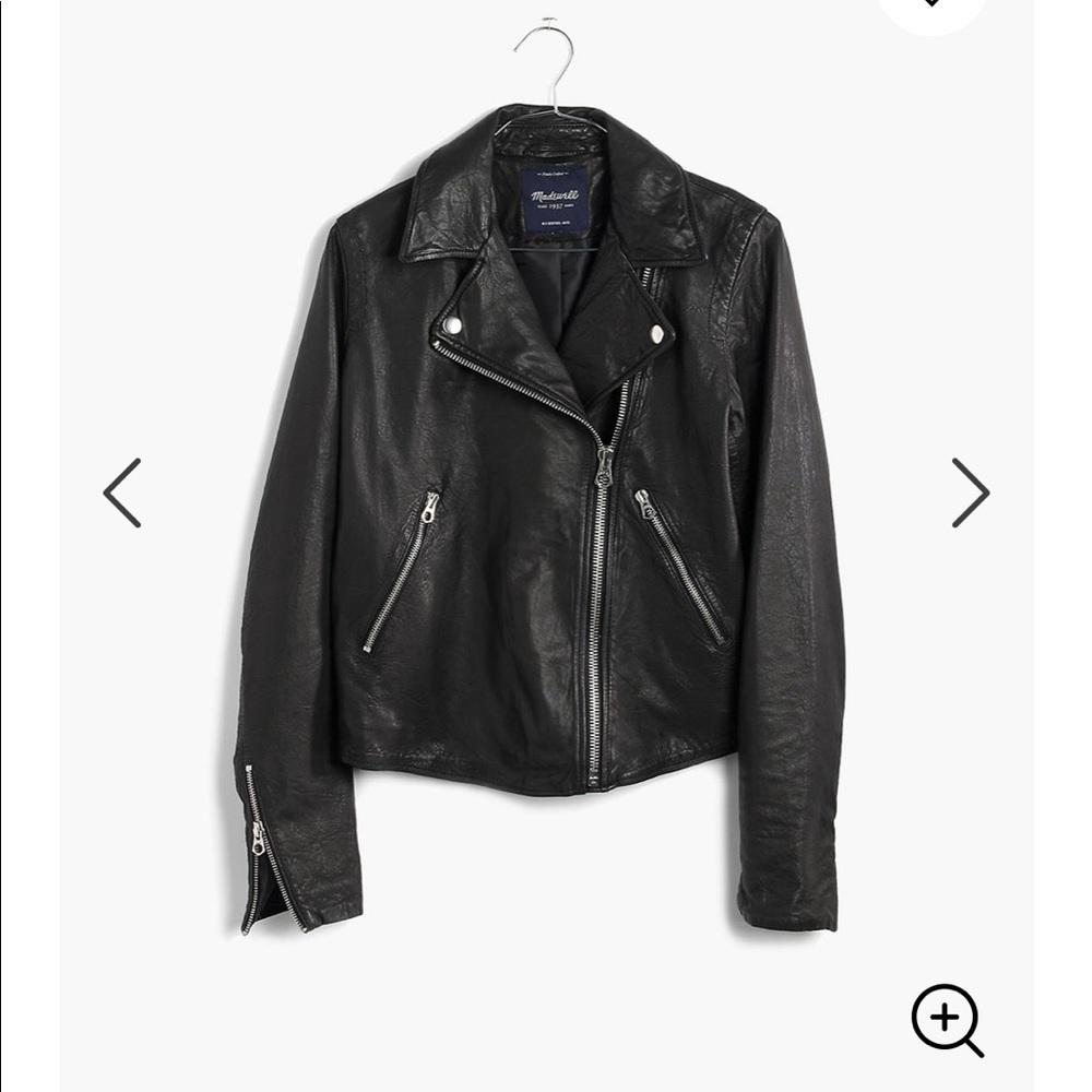Madewell Black Leather Jacket